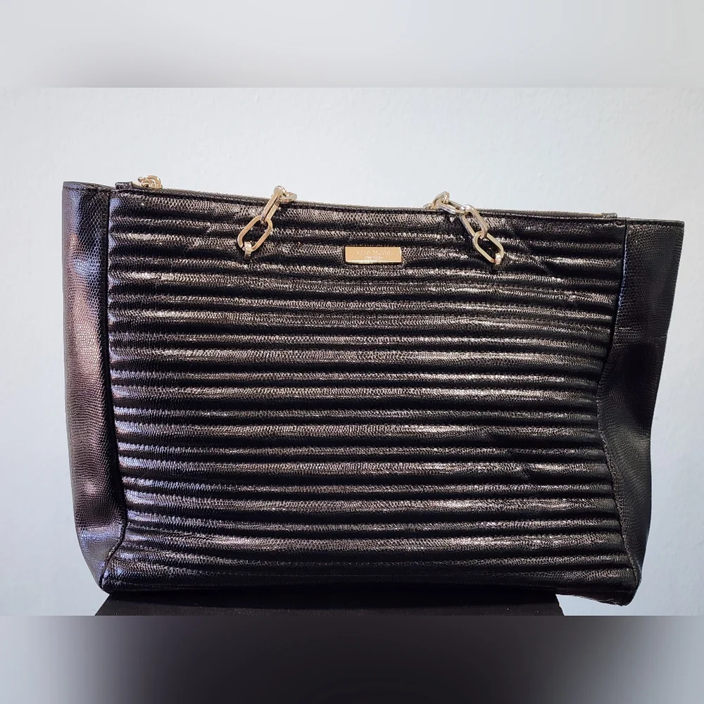 KATE SPADE New York | Paulina Karen Court | Black Leather Tote